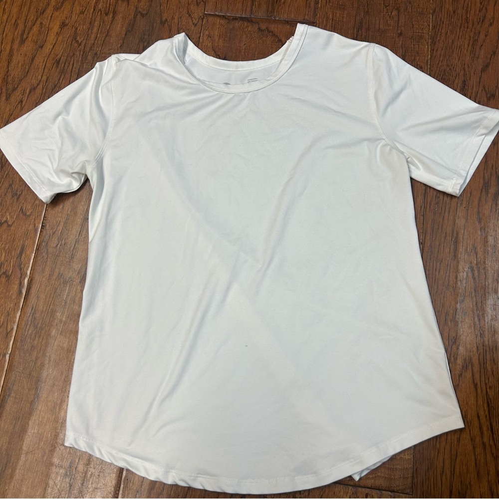 ZYIA White active‎ short Sleeve Men's Tee